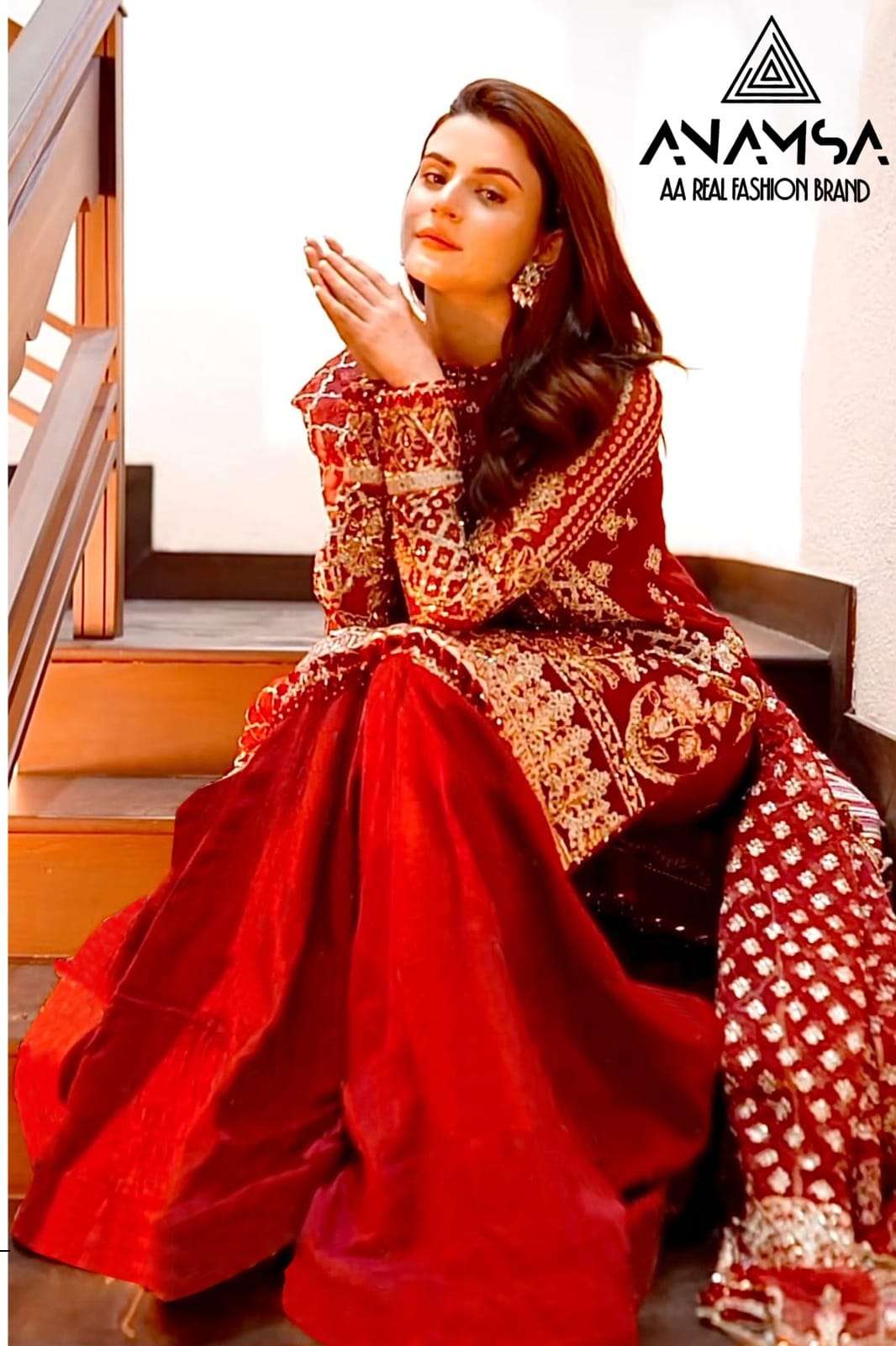 Anamsa 282 Faux Georgette Pakistani Suits Wholesale catalog