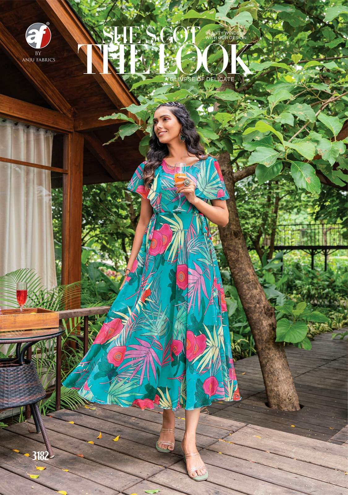 Anju Fabrics Coral Charm vol -3 Kurti Wholesale catalog