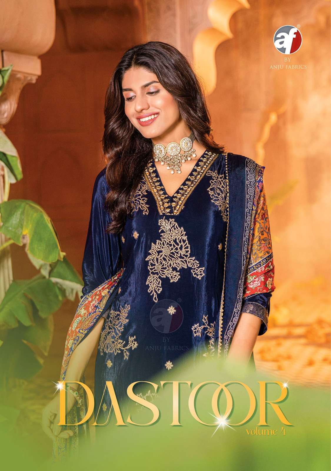 Anju Fabrics Dastoor vol -4 Kurti Wholesale catalog