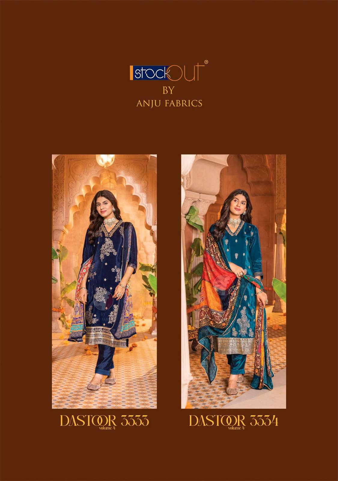 Anju Fabrics Dastoor vol -4 Kurti Wholesale catalog