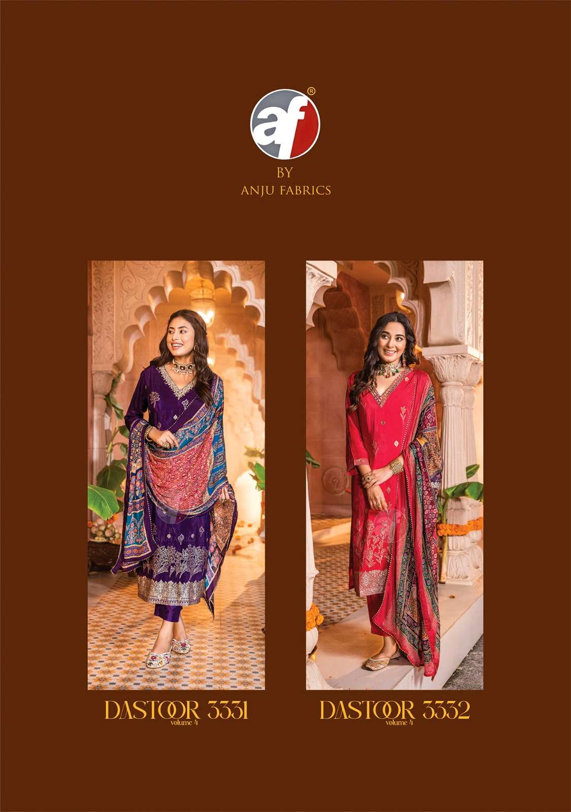 Anju Fabrics Dastoor vol -4 Kurti Wholesale catalog