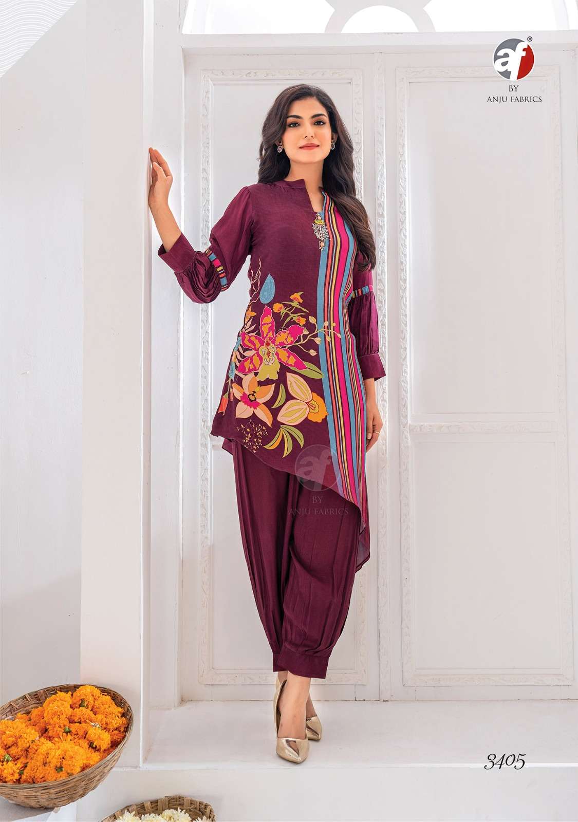 Anju Fabrics Happy Shades Kurti Wholesale catalog