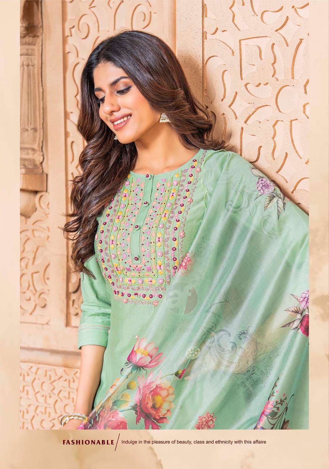 Anju Fabrics Real Touch vol -3 Kurti Wholesale catalog