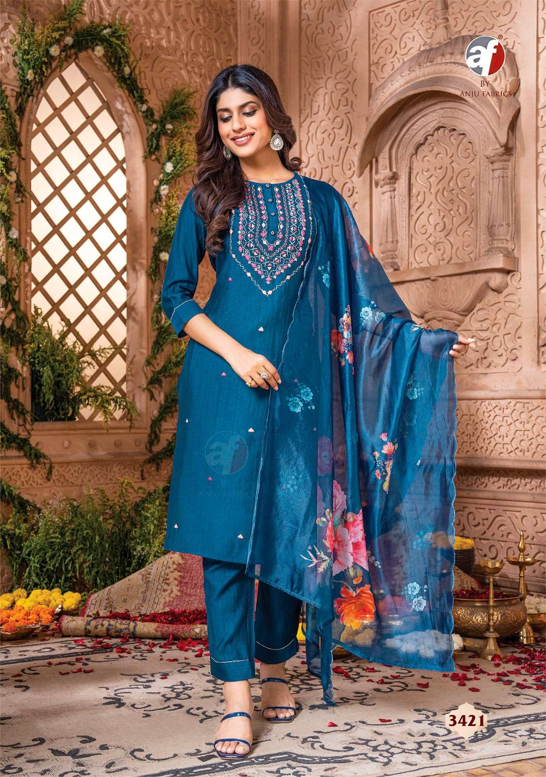Anju Fabrics Real Touch vol -3 Kurti Wholesale catalog