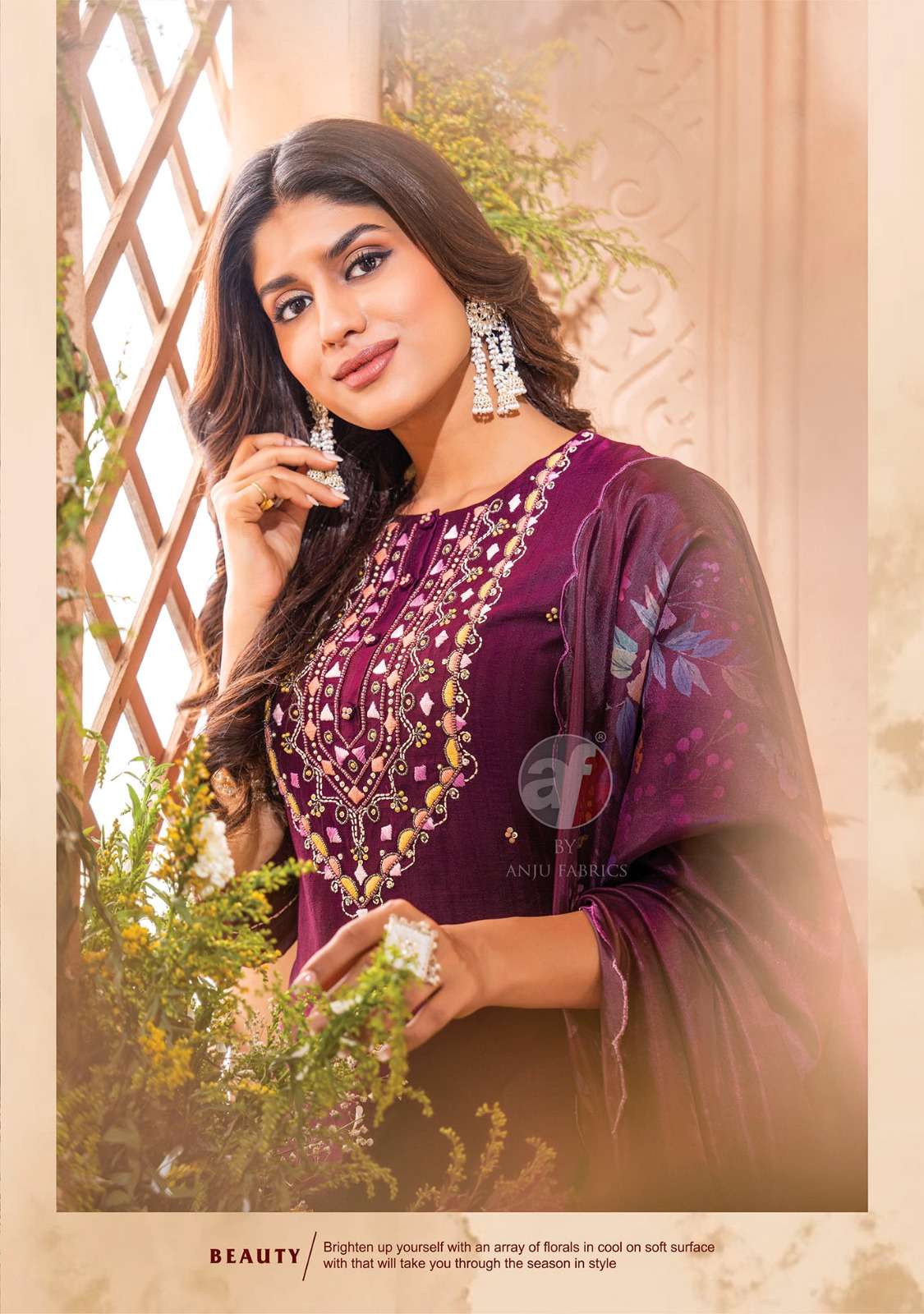 Anju Fabrics Real Touch vol -3 Kurti Wholesale catalog
