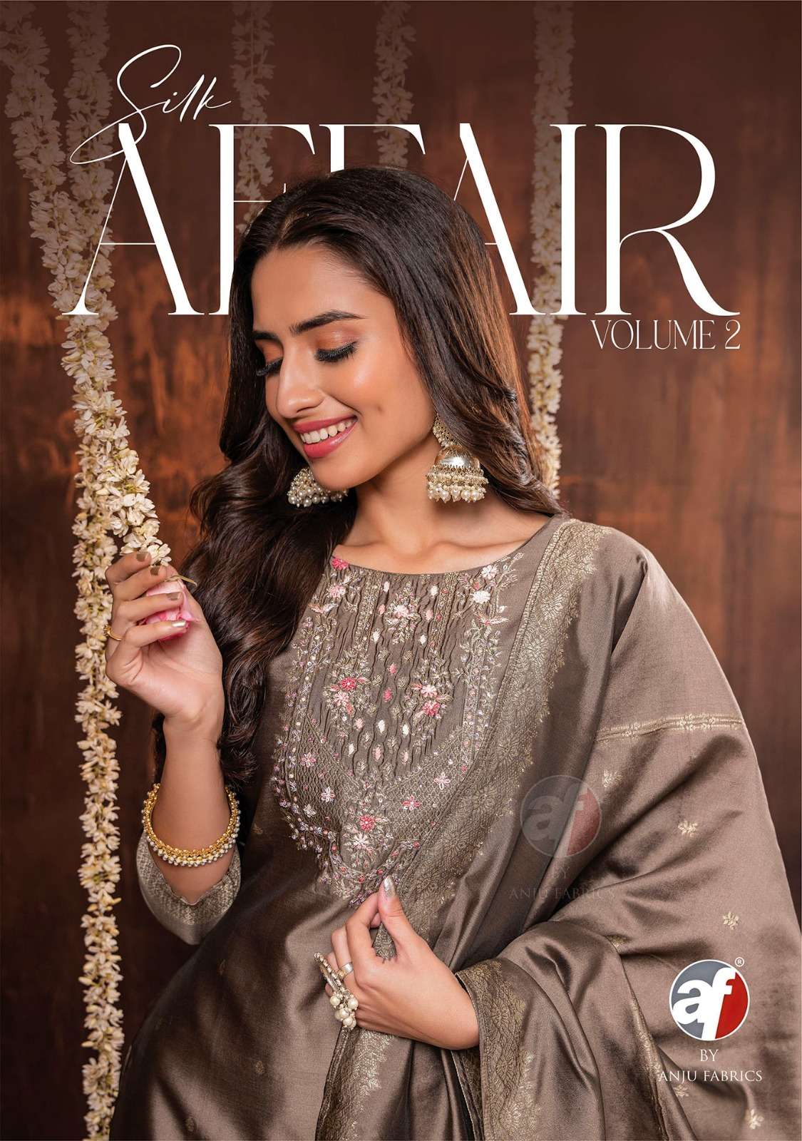 Anju Fabrics Silk Affair Vol -2 Kurti Wholesale catalog