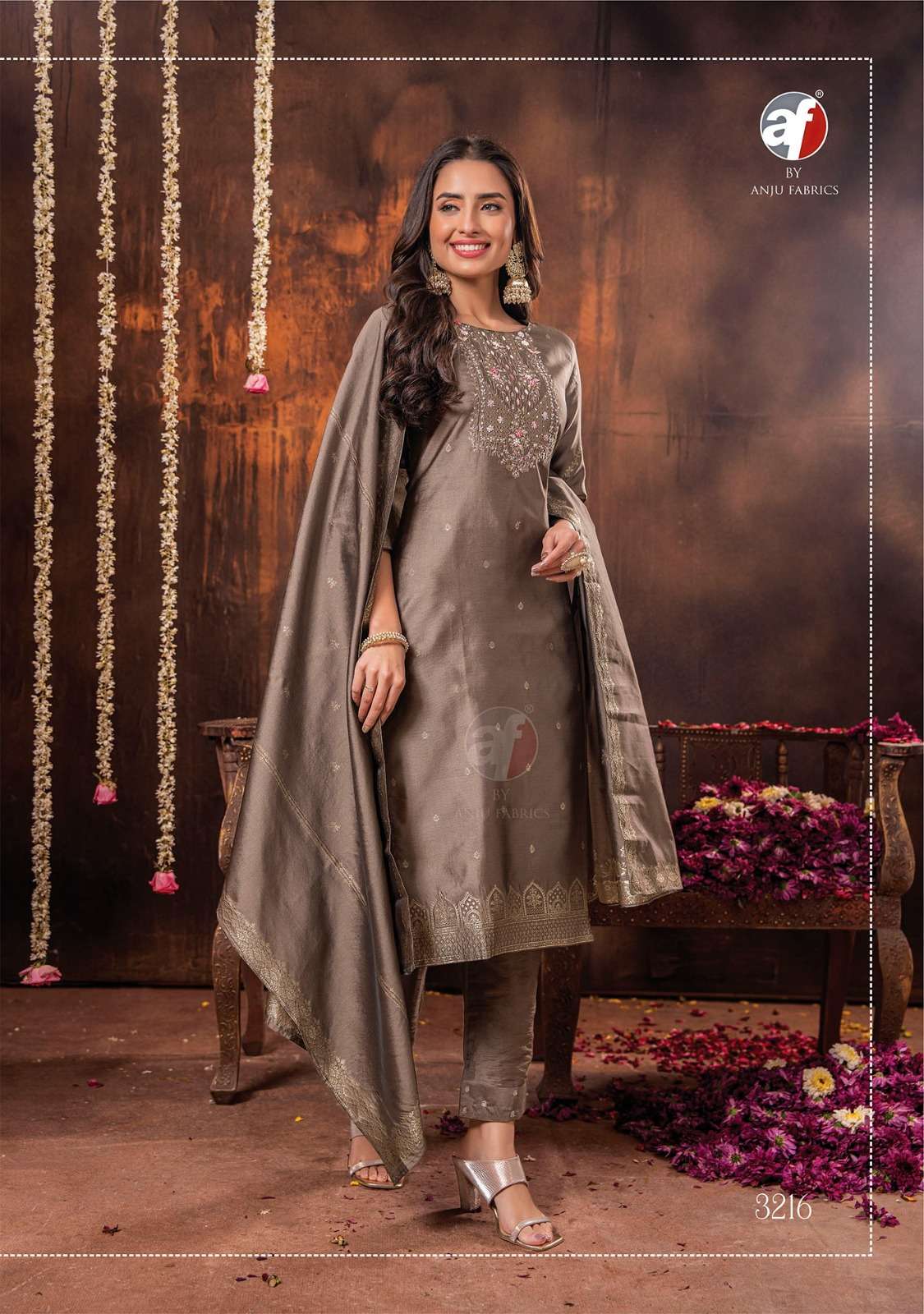 Anju Fabrics Silk Affair Vol -2 Kurti Wholesale catalog