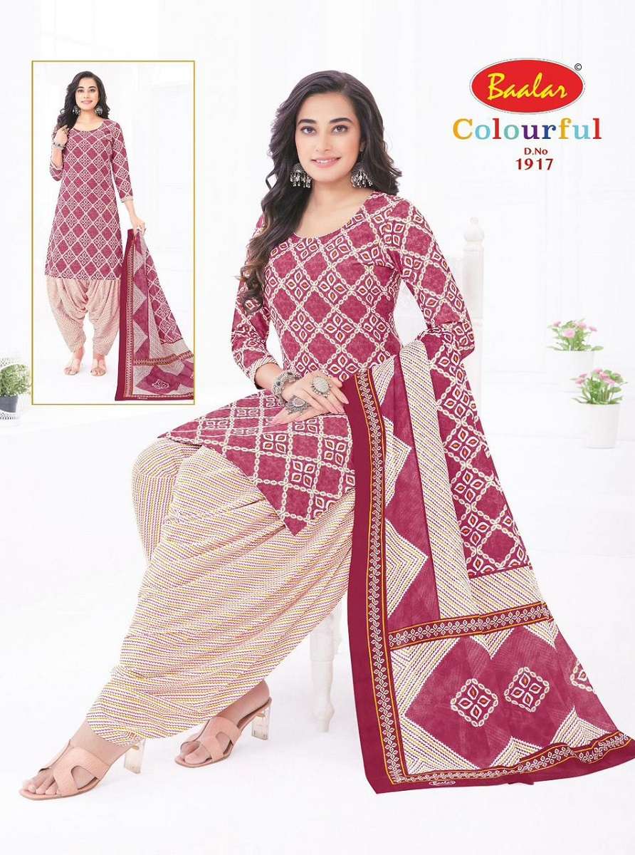 Baalar Colourfull Vol-19 -Dress Material -Dress Material