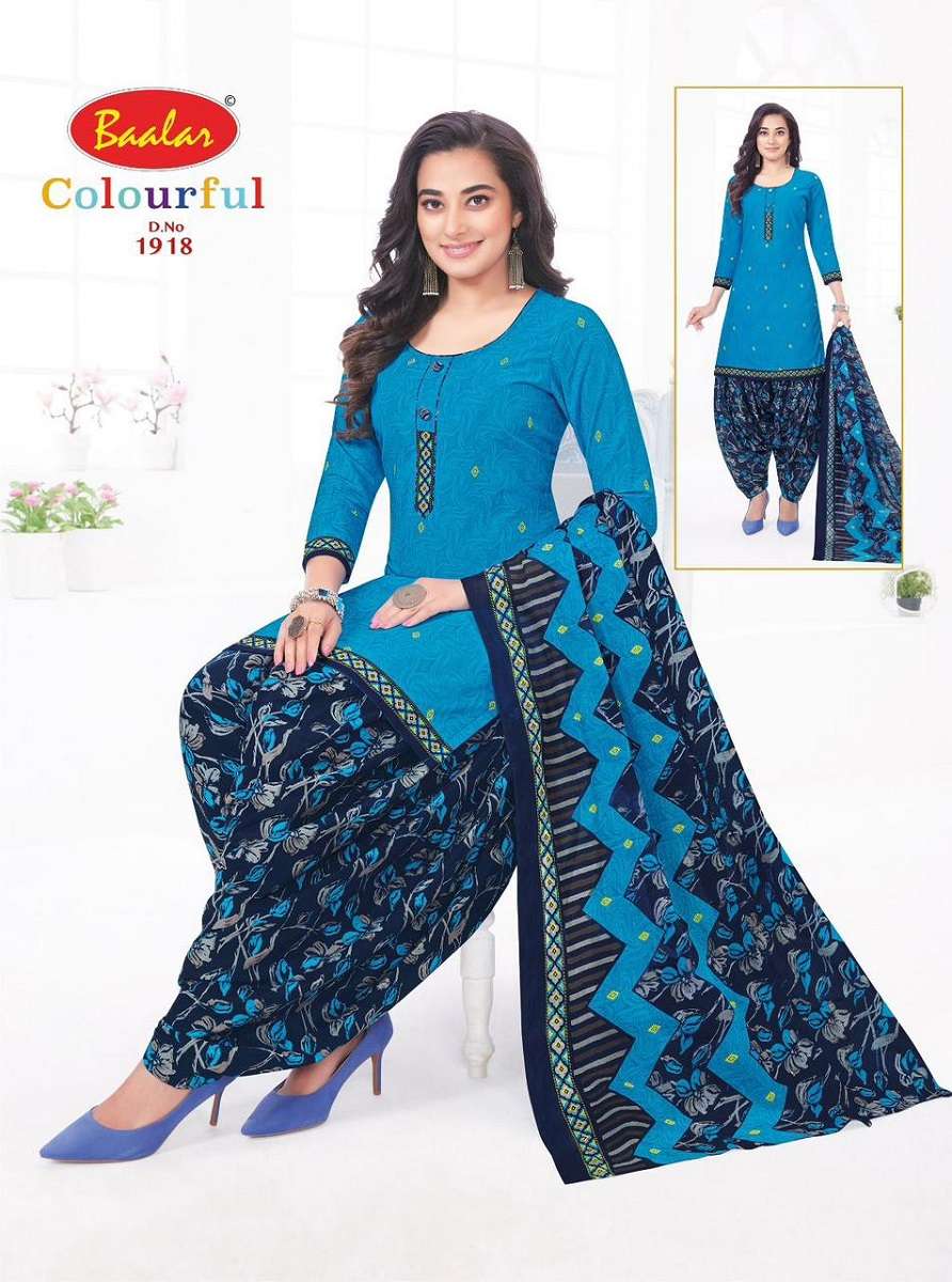 Baalar Colourfull Vol-19 -Dress Material -Dress Material