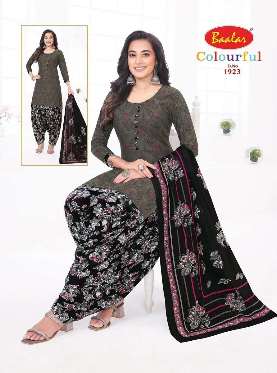 Baalar Colourfull Vol-19 -Dress Material -Dress Material