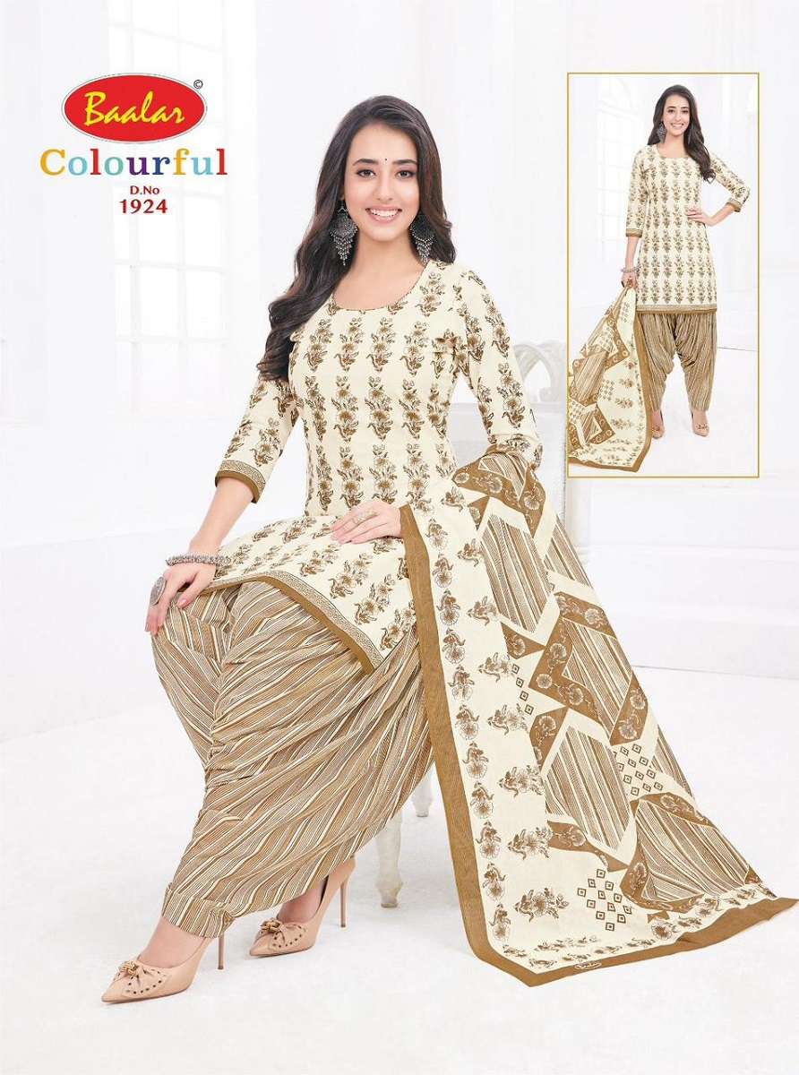 Baalar Colourfull Vol-19 -Dress Material -Dress Material