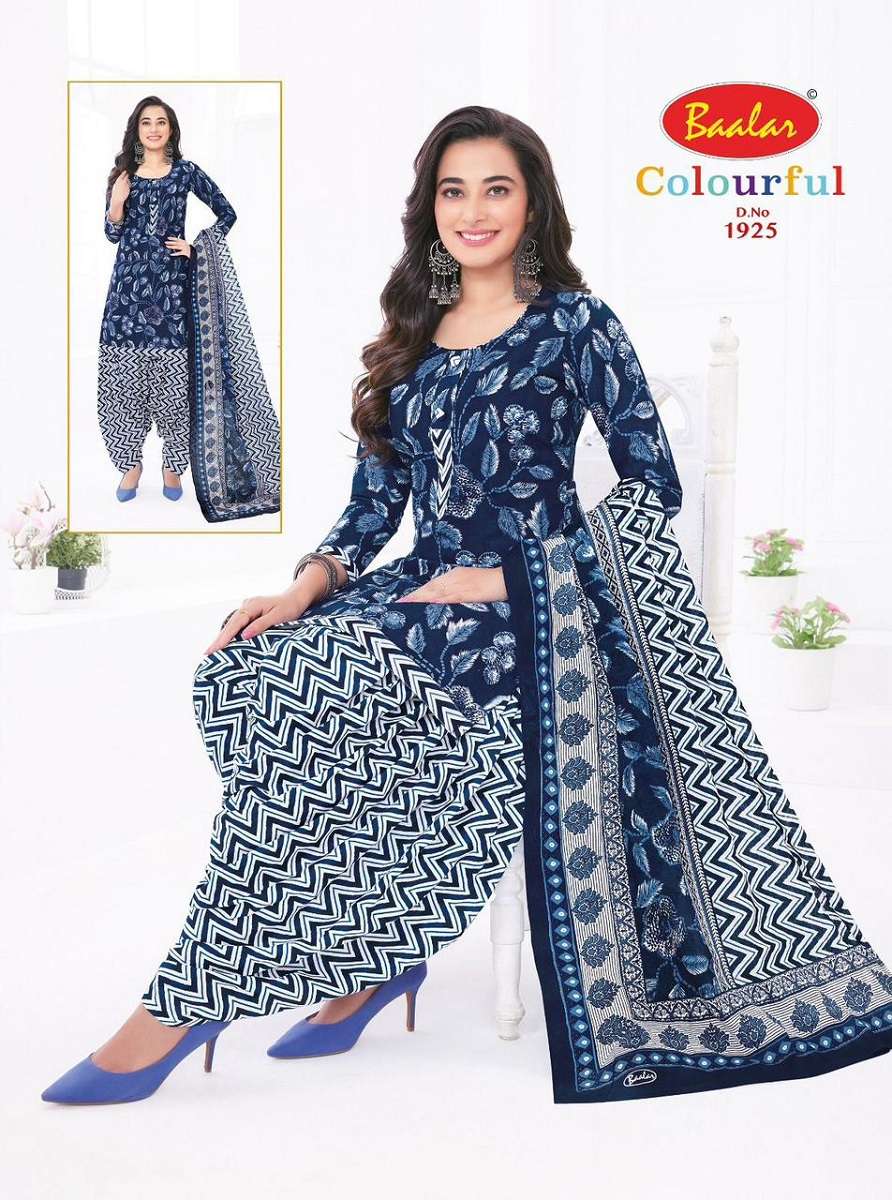 Baalar Colourfull Vol-19 -Dress Material -Dress Material
