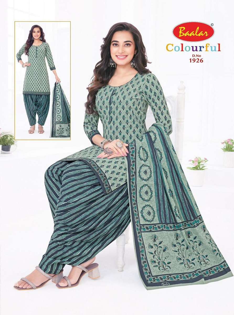 Baalar Colourfull Vol-19 -Dress Material -Dress Material