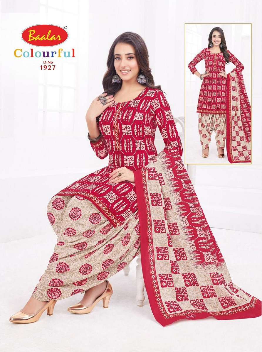 Baalar Colourfull Vol-19 -Dress Material -Dress Material
