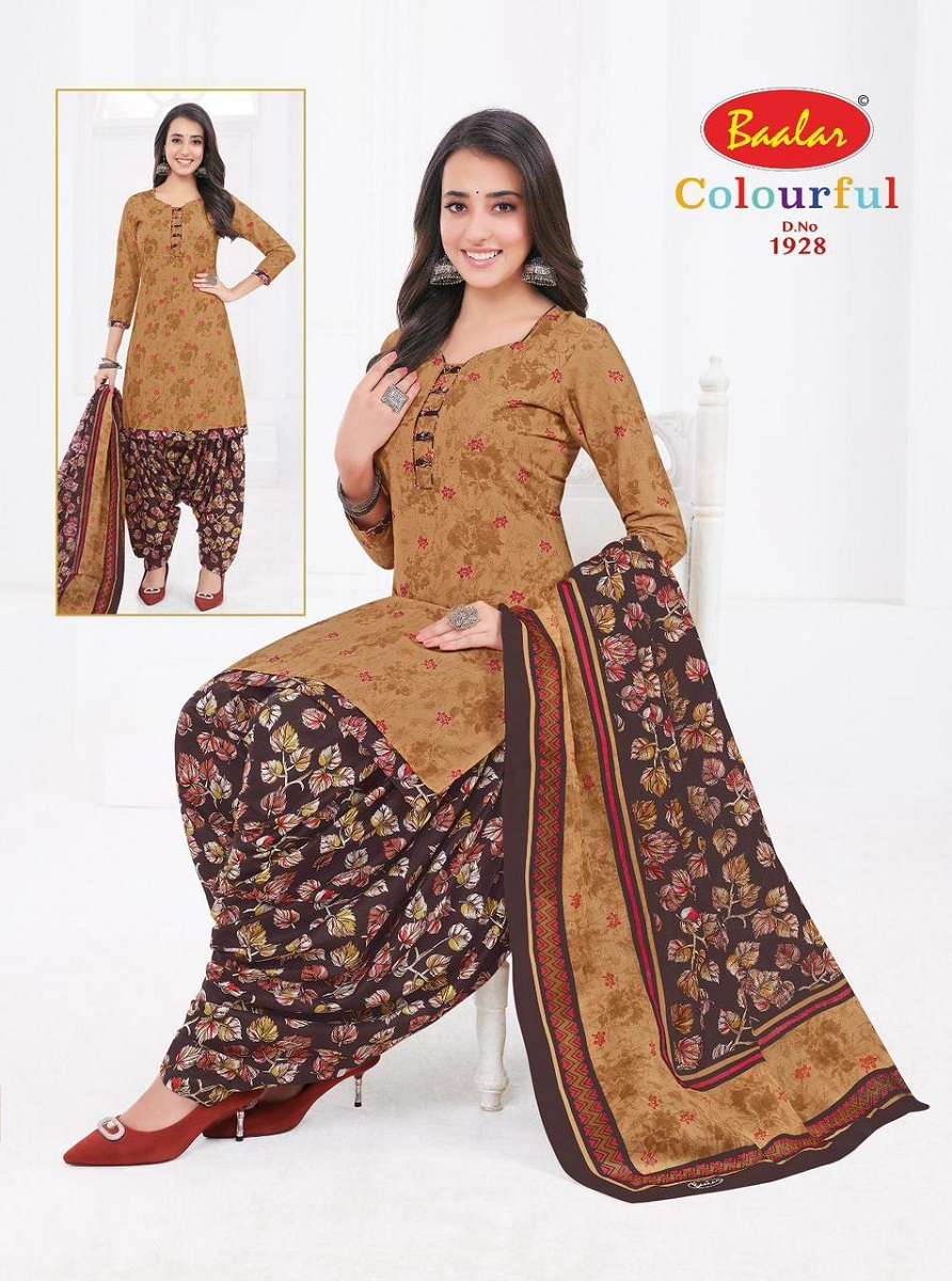 Baalar Colourfull Vol-19 -Dress Material -Dress Material