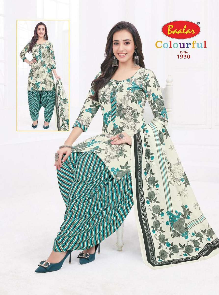 Baalar Colourfull Vol-19 -Dress Material -Dress Material