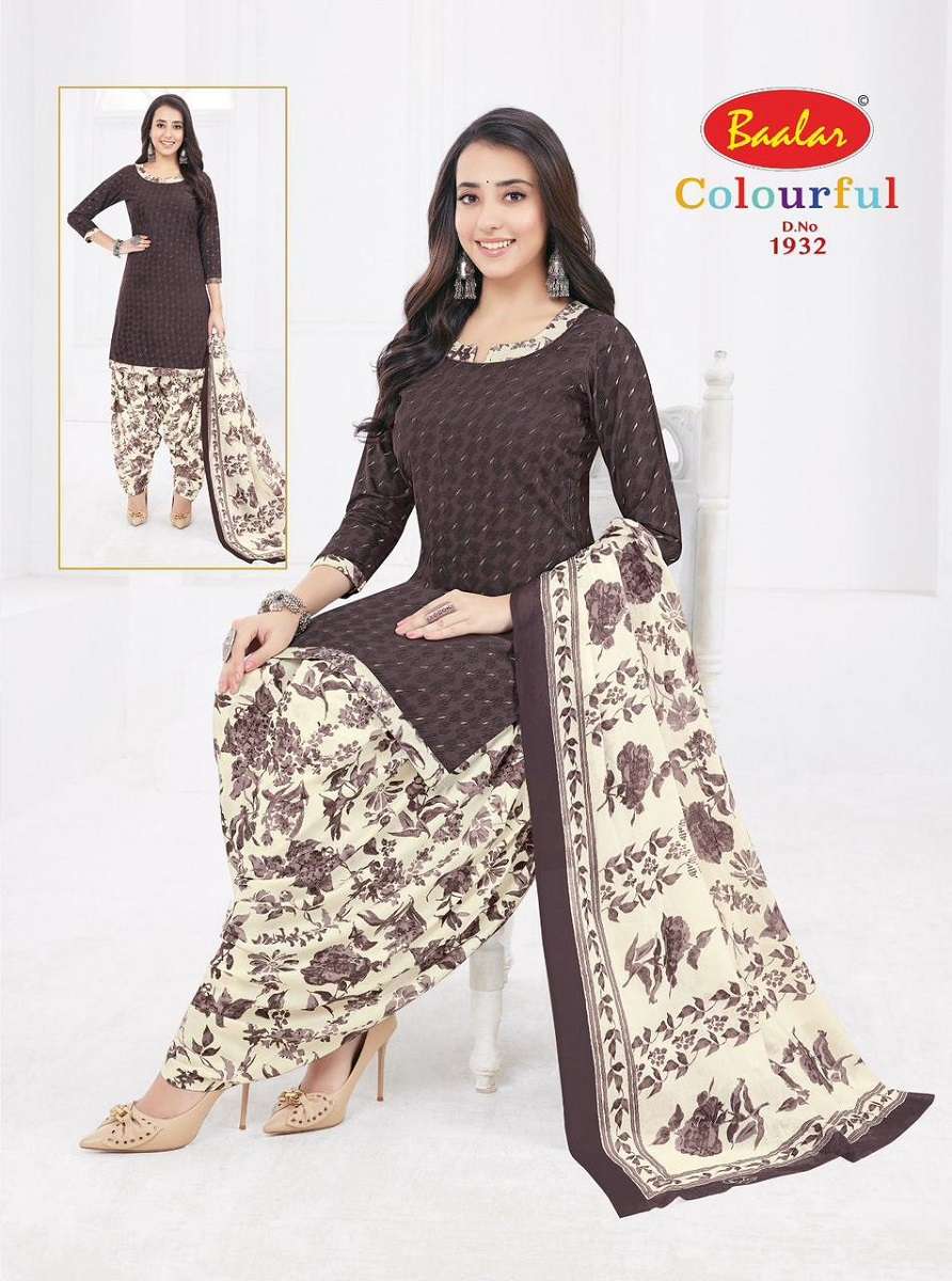 Baalar Colourfull Vol-19 -Dress Material -Dress Material