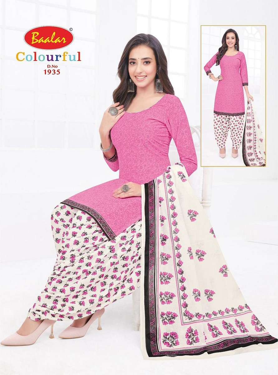 Baalar Colourfull Vol-19 -Dress Material -Dress Material