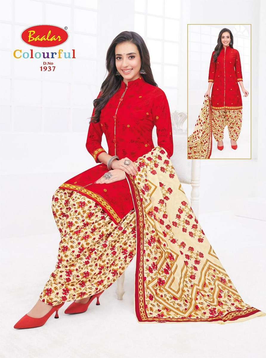 Baalar Colourfull Vol-19 -Dress Material -Dress Material