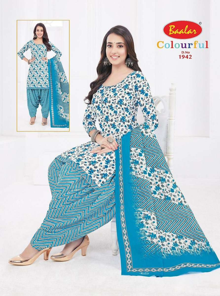Baalar Colourfull Vol-19 -Dress Material -Dress Material