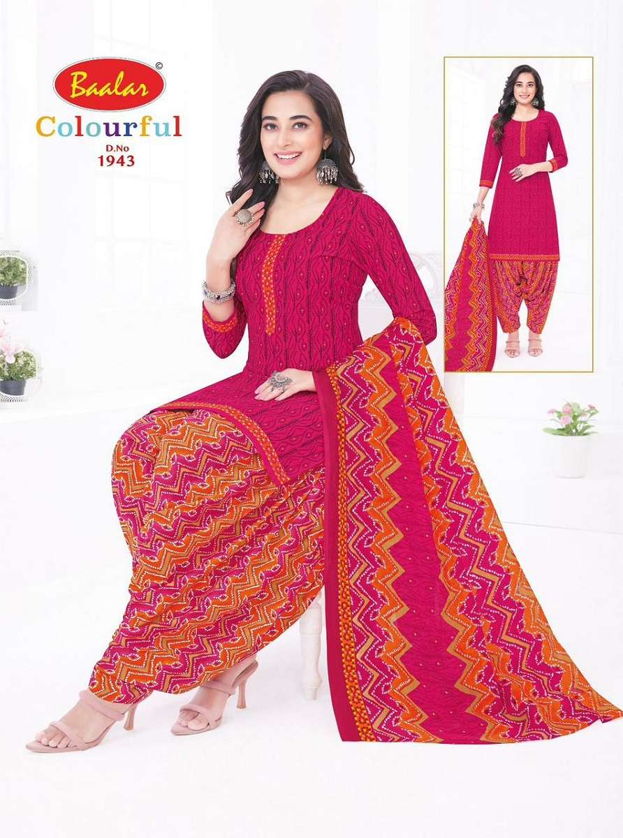 Baalar Colourfull Vol-19 -Dress Material -Dress Material