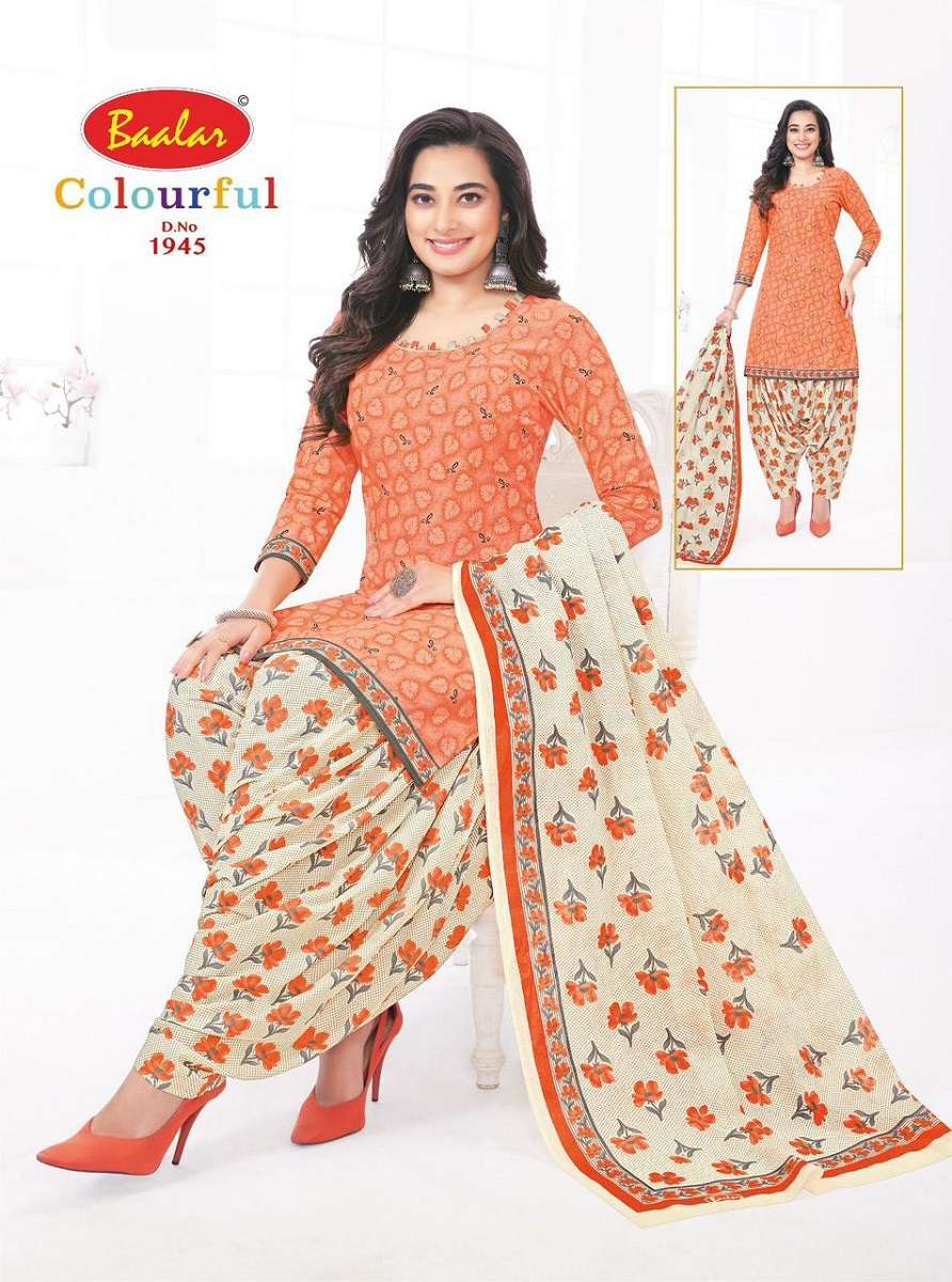 Baalar Colourfull Vol-19 -Dress Material -Dress Material