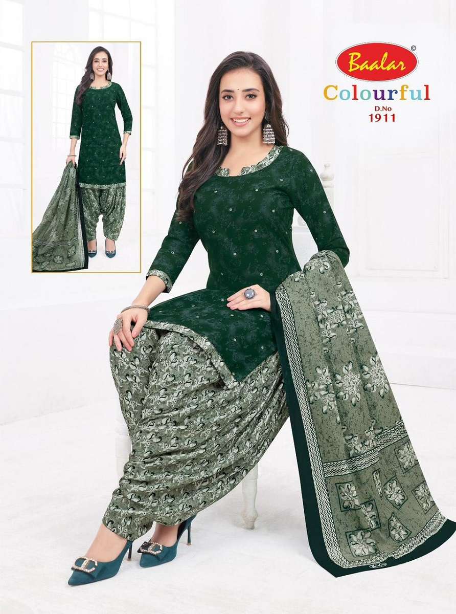 Baalar Colourfull Vol-19 -Dress Material -Dress Material