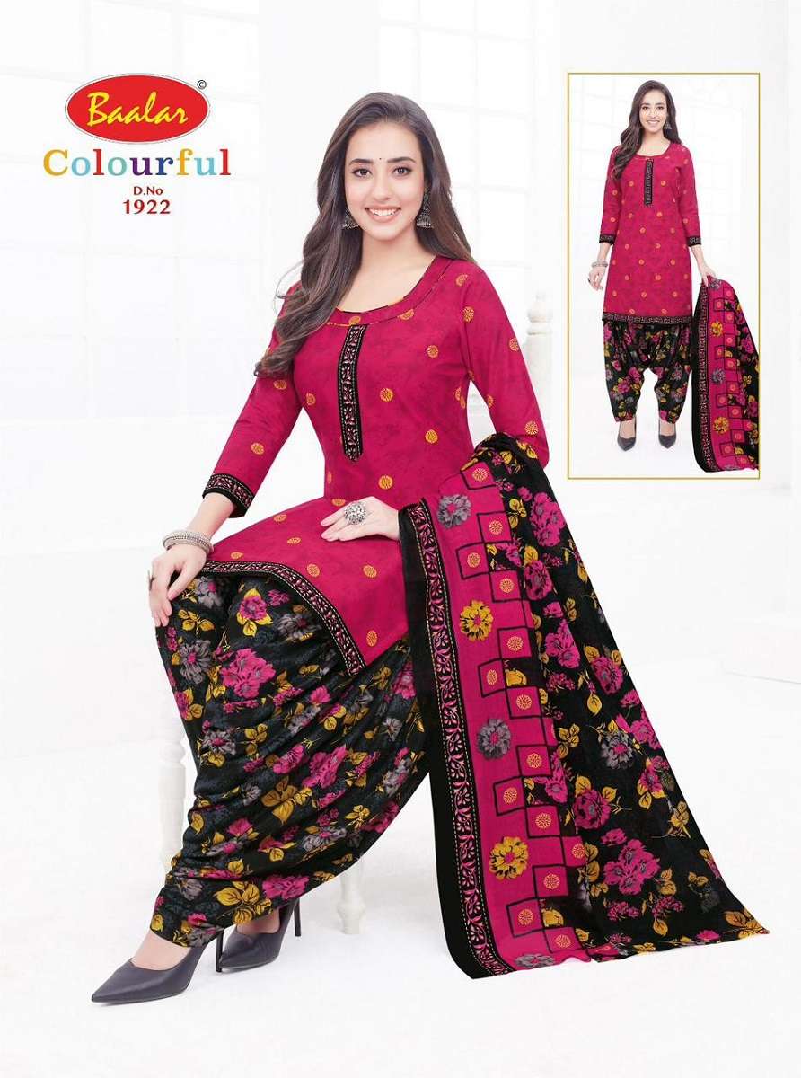 Baalar Colourfull Vol-19 -Dress Material -Dress Material