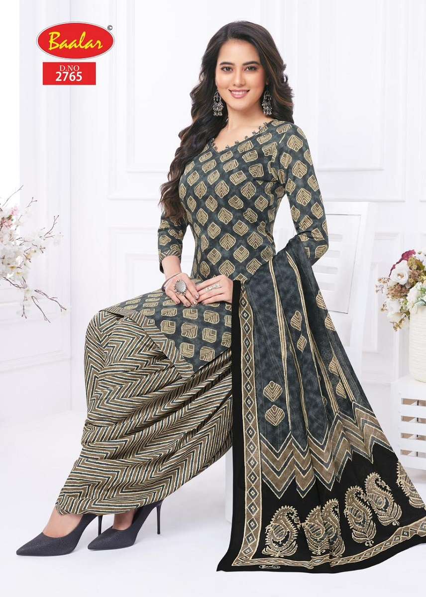 Baalar Zaara Patiyala Special Vol-27 -Dress Material -Wholesale Catalog