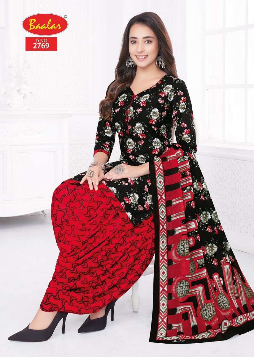 Baalar Zaara Patiyala Special Vol-27 -Dress Material -Wholesale Catalog