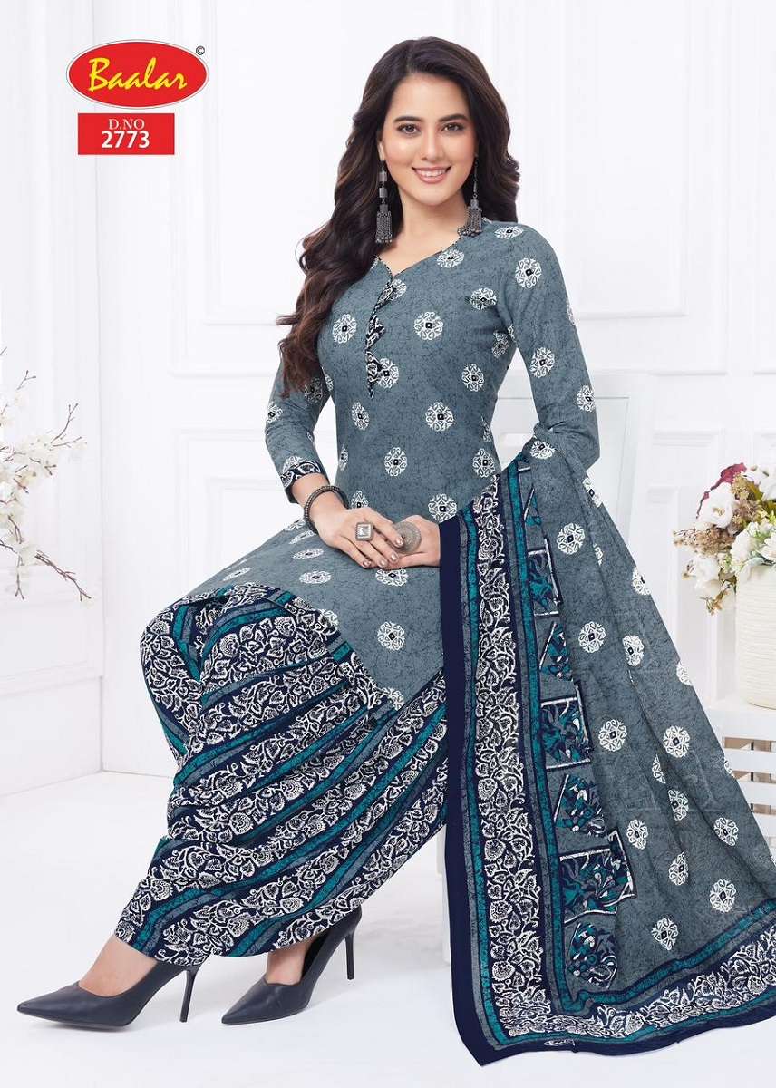 Baalar Zaara Patiyala Special Vol-27 -Dress Material -Wholesale Catalog