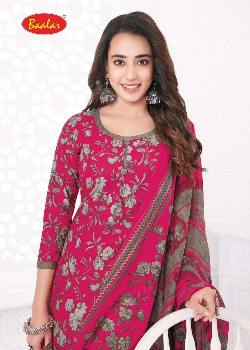 Baalar Zaara Patiyala Special Vol-27 -Dress Material -Wholesale Catalog