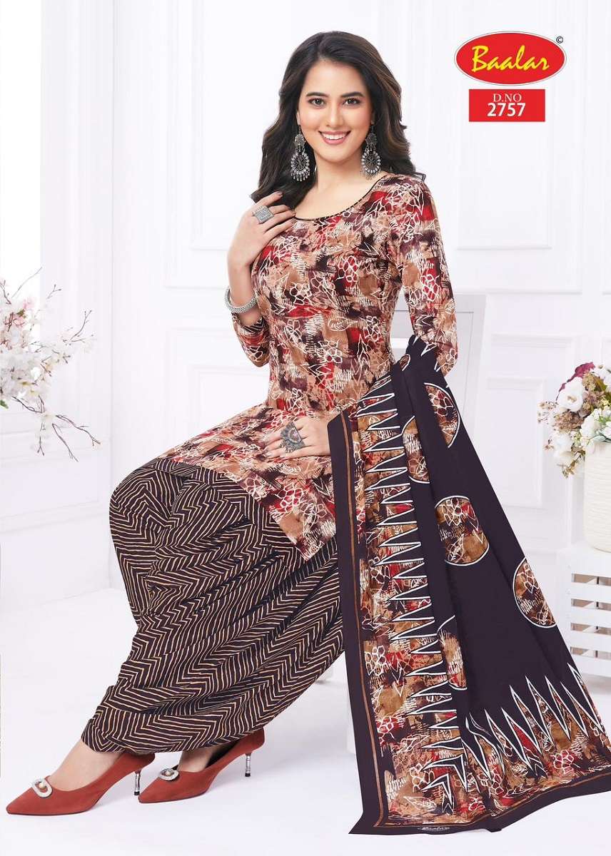 Baalar Zaara Patiyala Special Vol-27 -Dress Material -Wholesale Catalog
