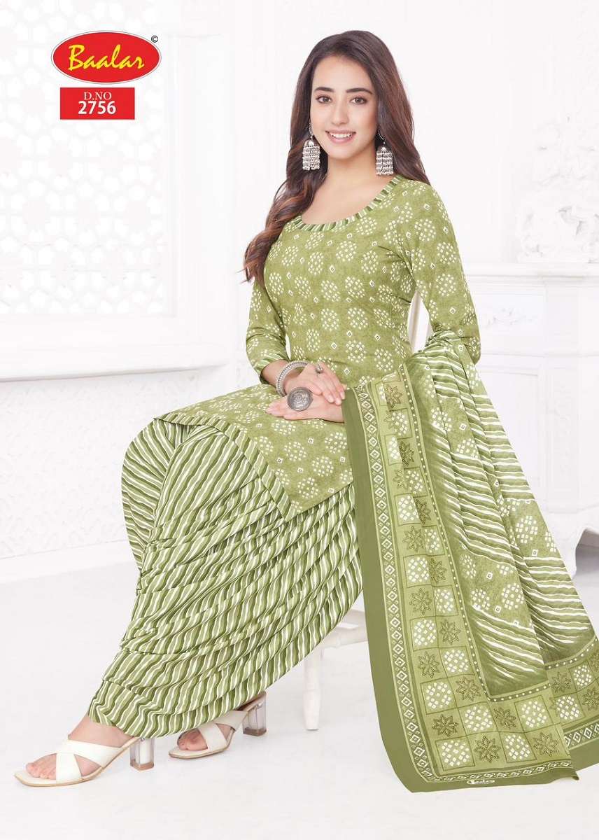 Baalar Zaara Patiyala Special Vol-27 -Dress Material -Wholesale Catalog