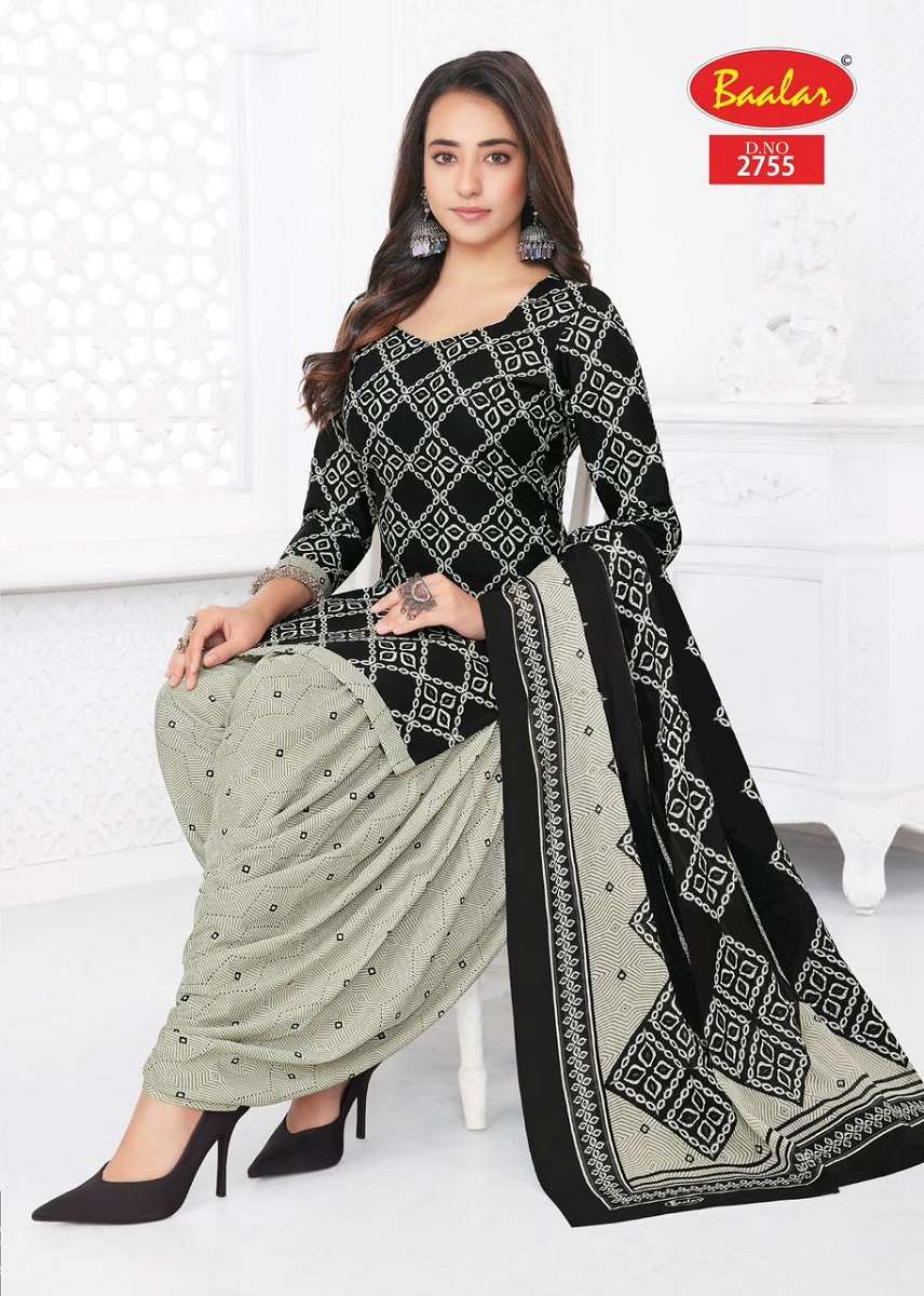 Baalar Zaara Patiyala Special Vol-27 -Dress Material -Wholesale Catalog
