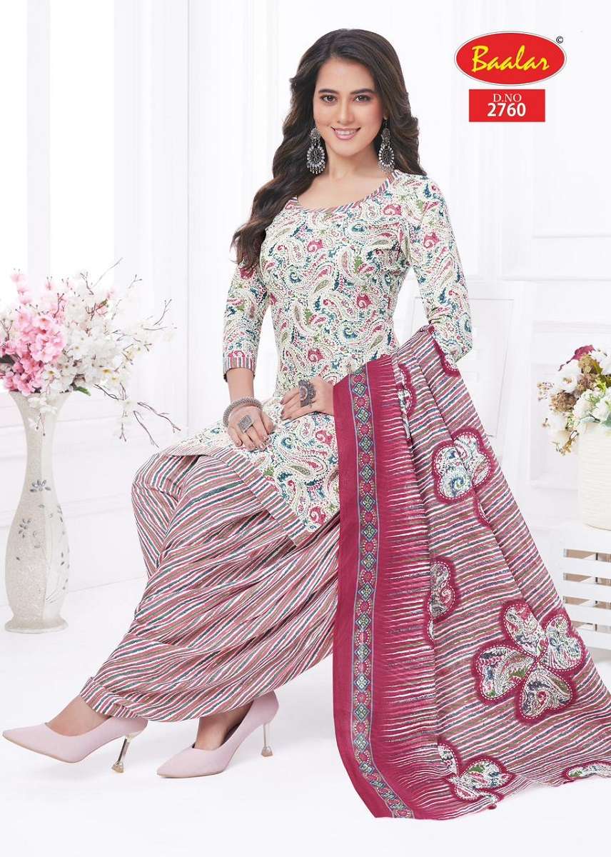 Baalar Zaara Patiyala Special Vol-27 -Dress Material -Wholesale Catalog