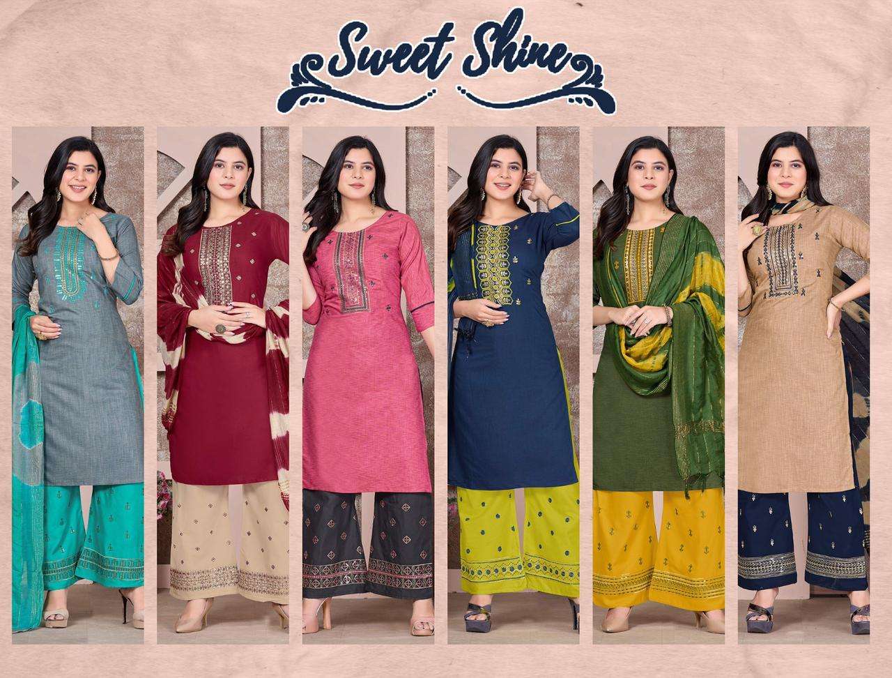 Beauty Queen Sweet Shine Kurti Wholesale catalog