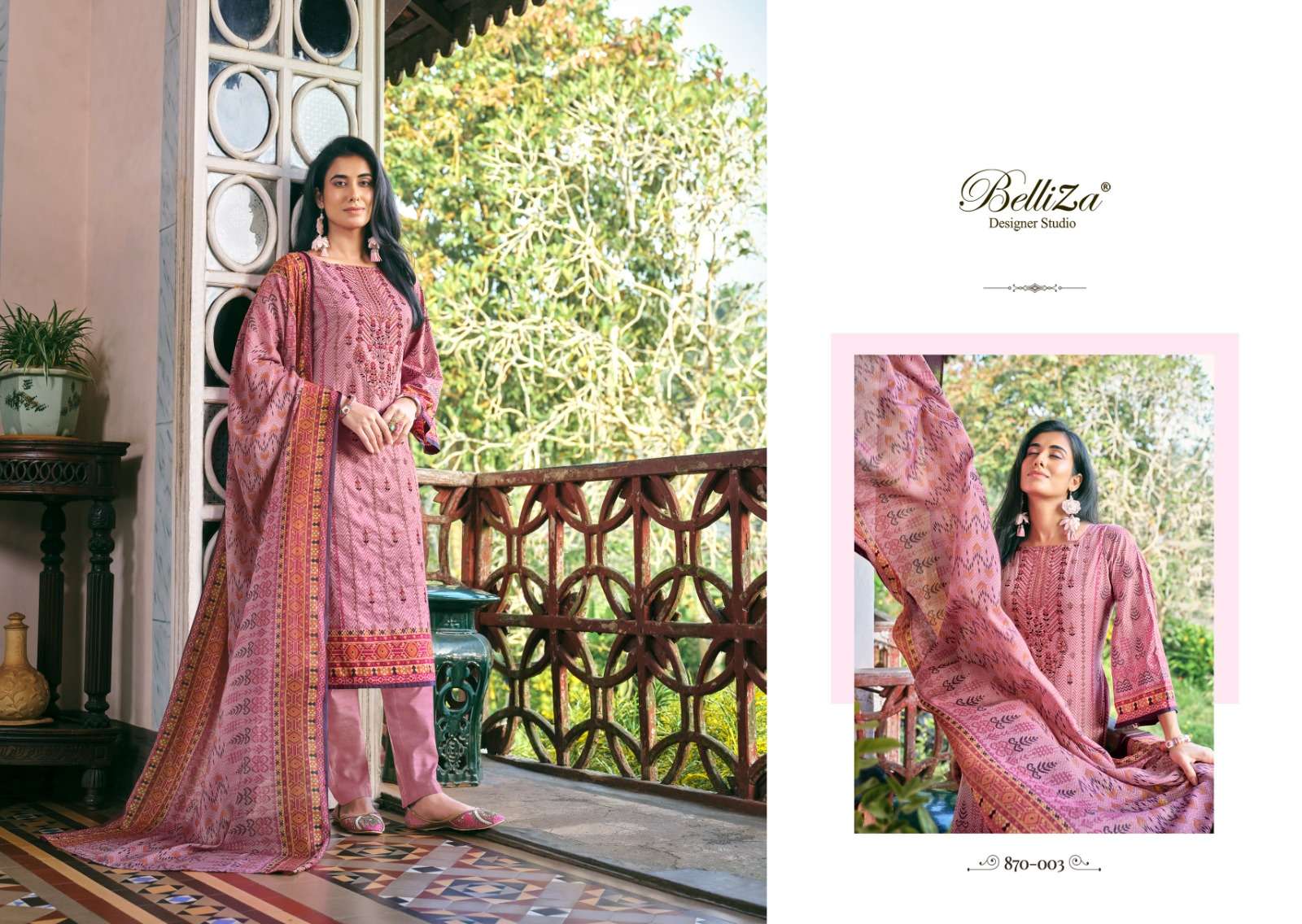 Belliza Bin Saeed Vol 2 Dress Material Wholesale catalog