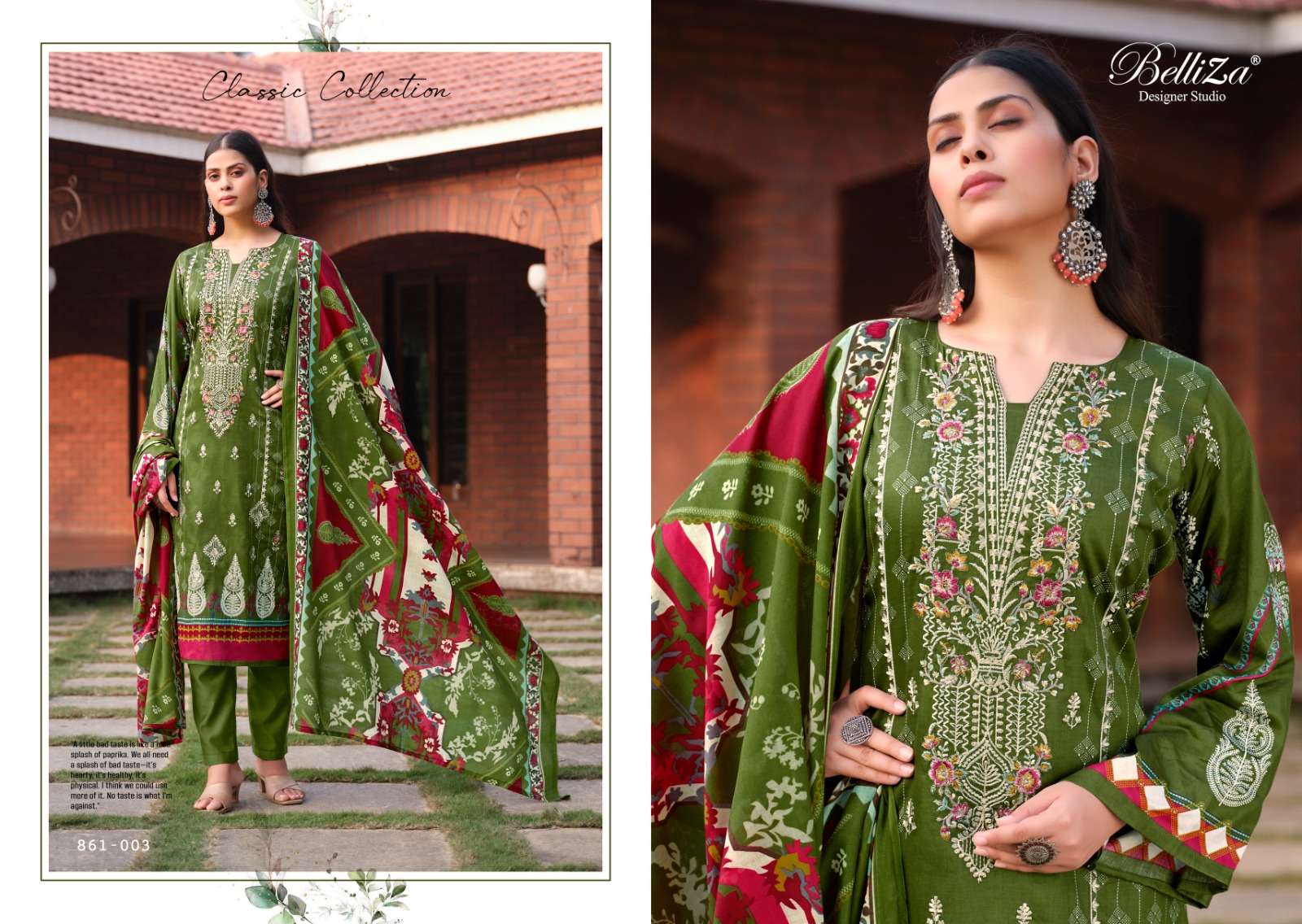 Belliza Lavanya Dress Material Wholesale catalog