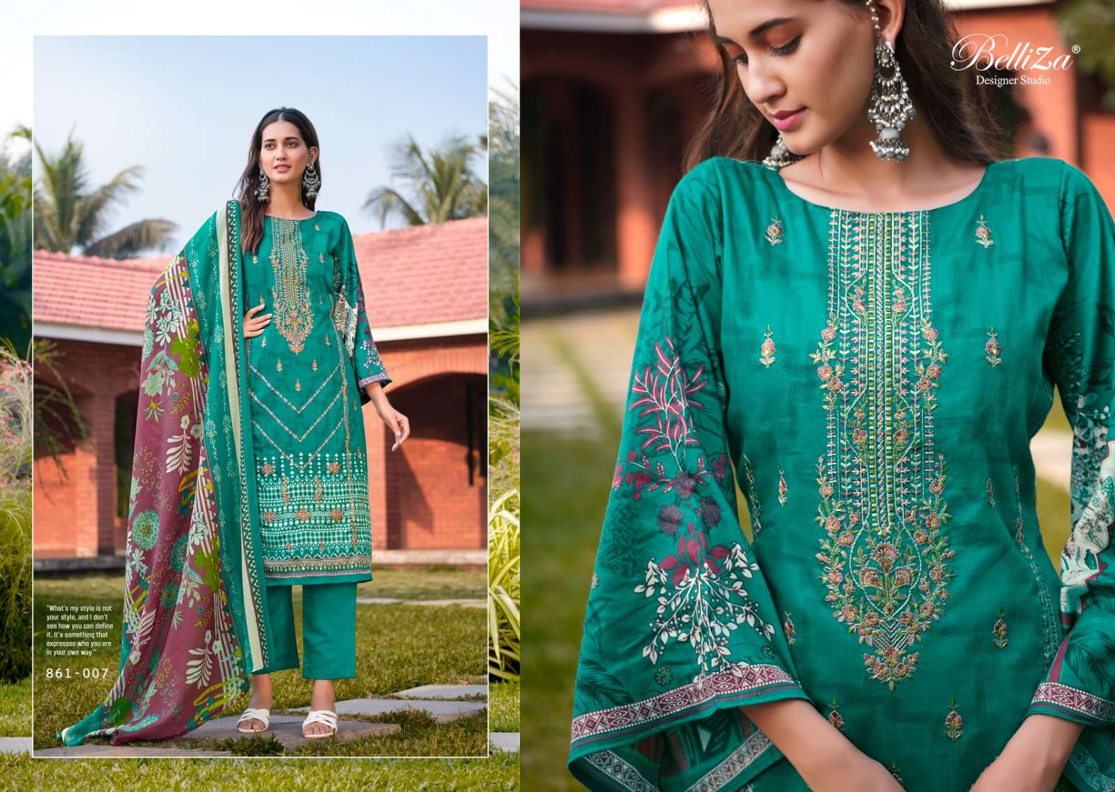 Belliza Lavanya Dress Material Wholesale catalog