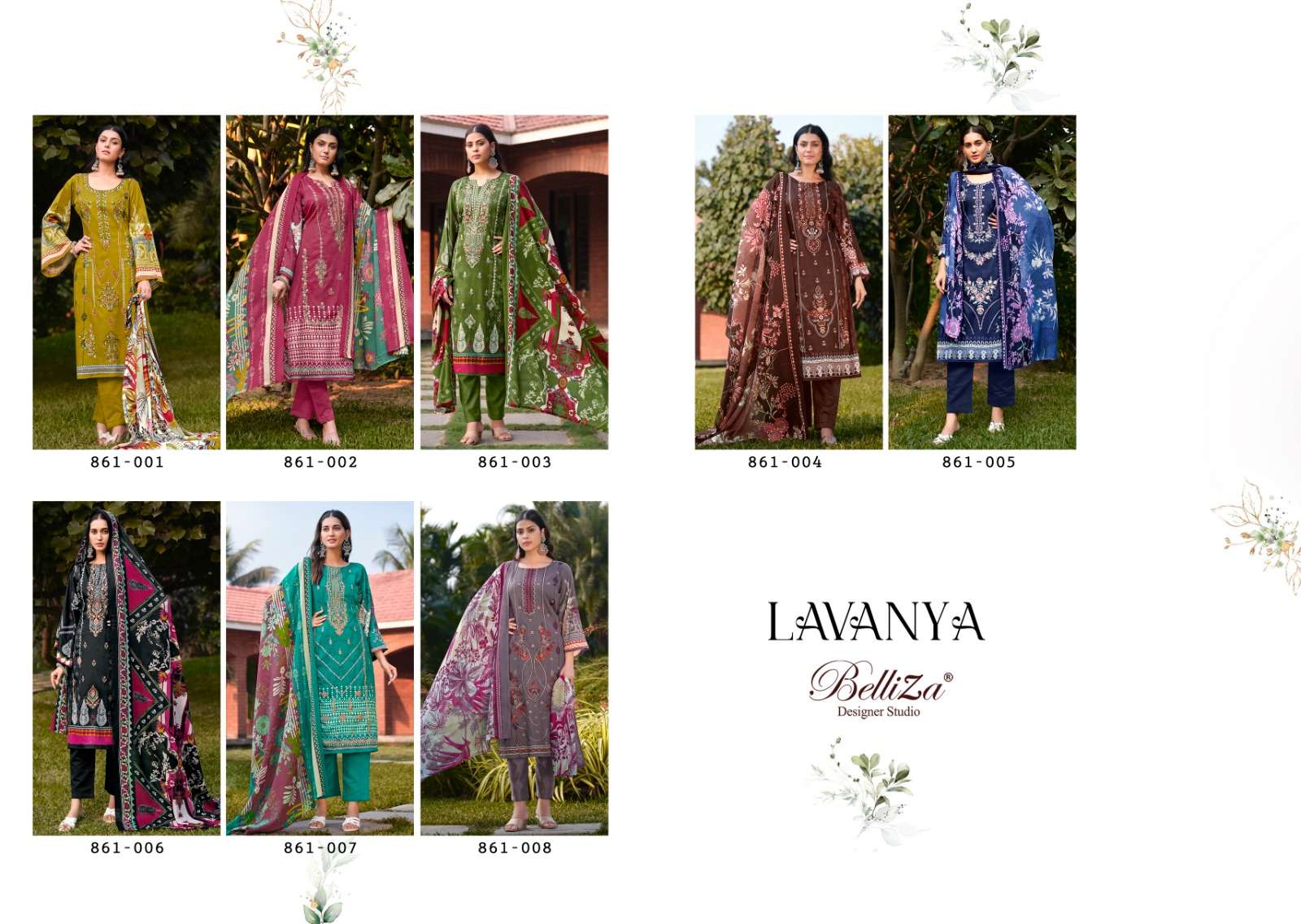 Belliza Lavanya Dress Material Wholesale catalog