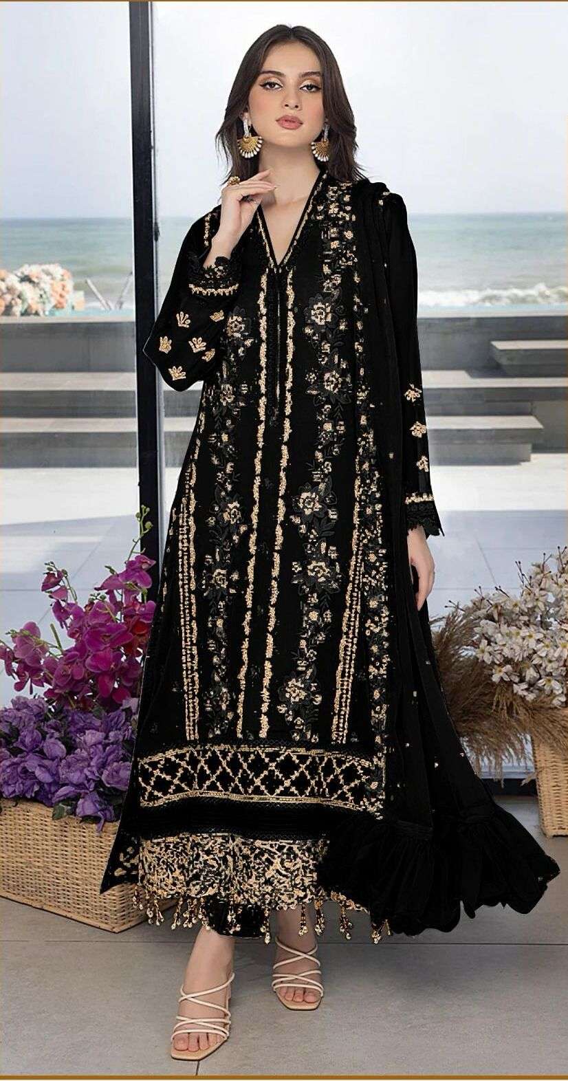 Bilqis B 03 E And F Pakistani Suits Wholesale catalog