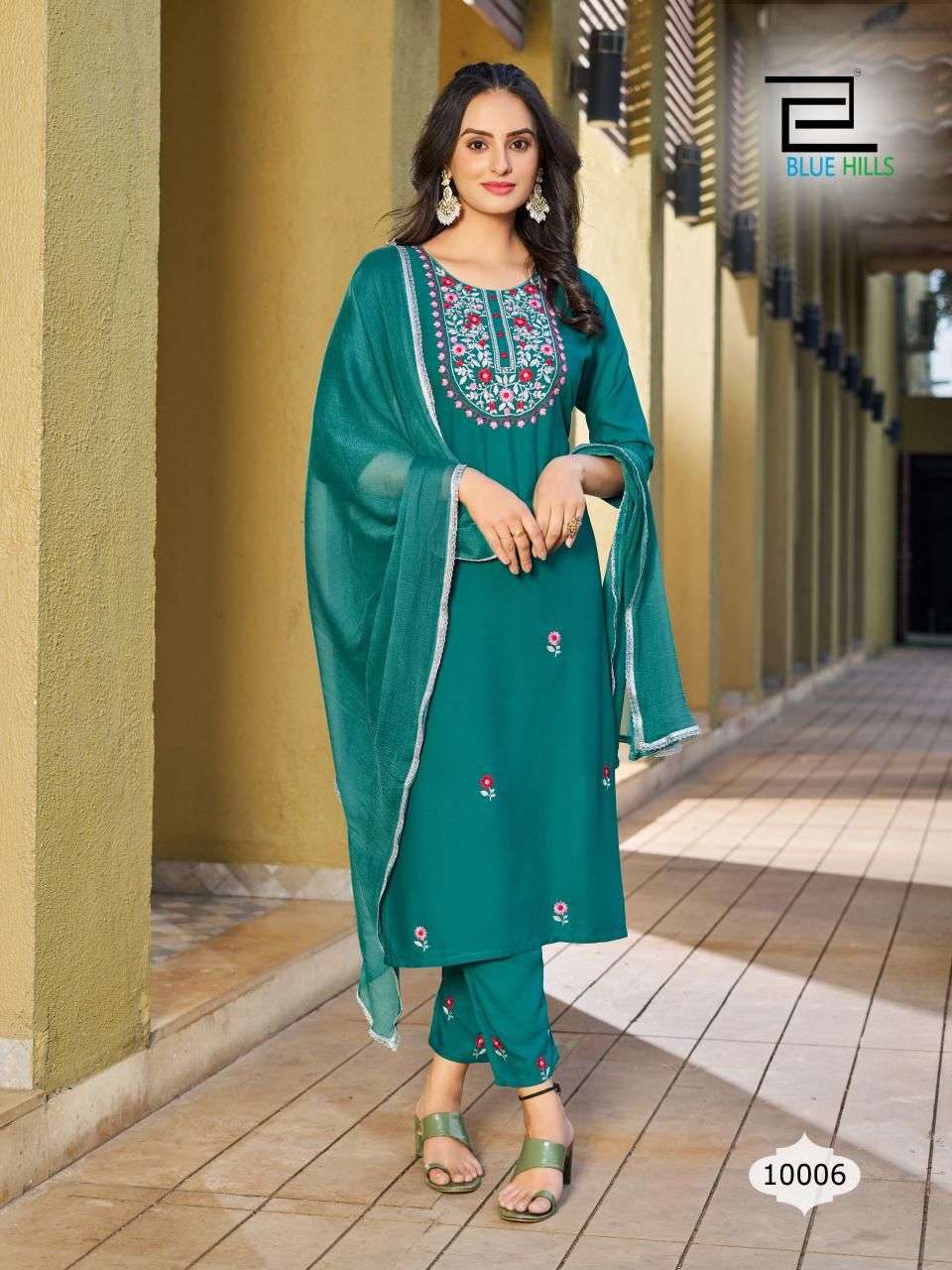 BLUE HILLS Jannat Kurti Wholesale catalog