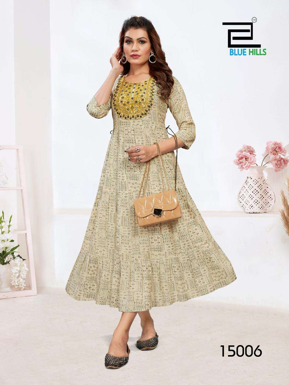 Blue Hills SARFARAZ VOL -15 Kurti Wholesale catalog