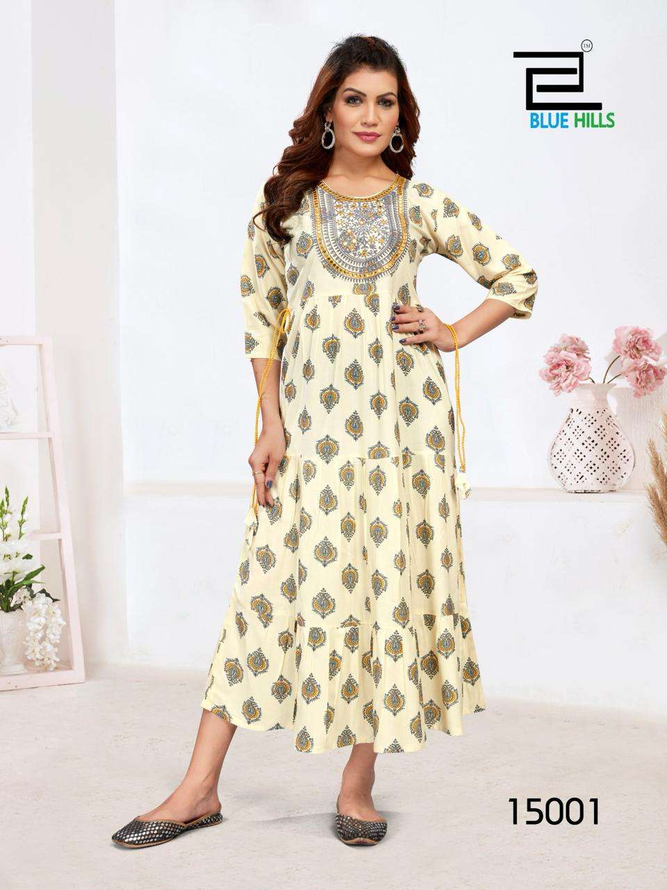 Blue Hills SARFARAZ VOL -15 Kurti Wholesale catalog