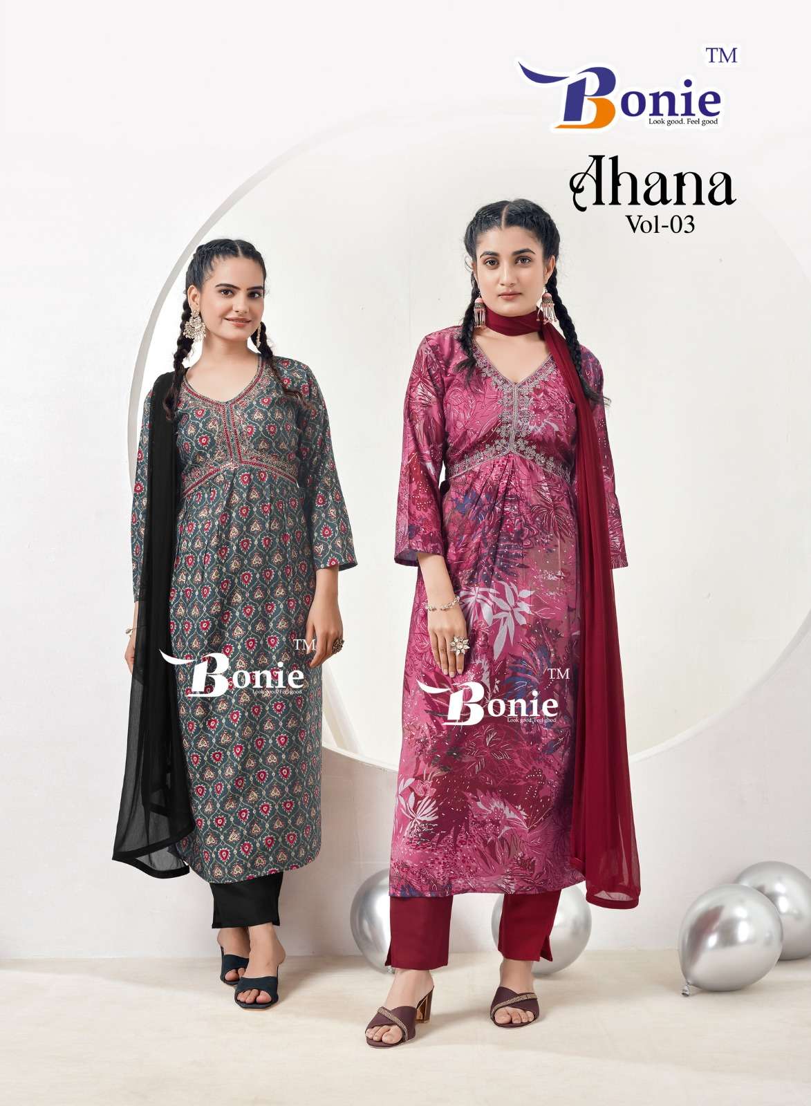 BONIE AAHANA VOL 3 Kurti Wholesale catalog