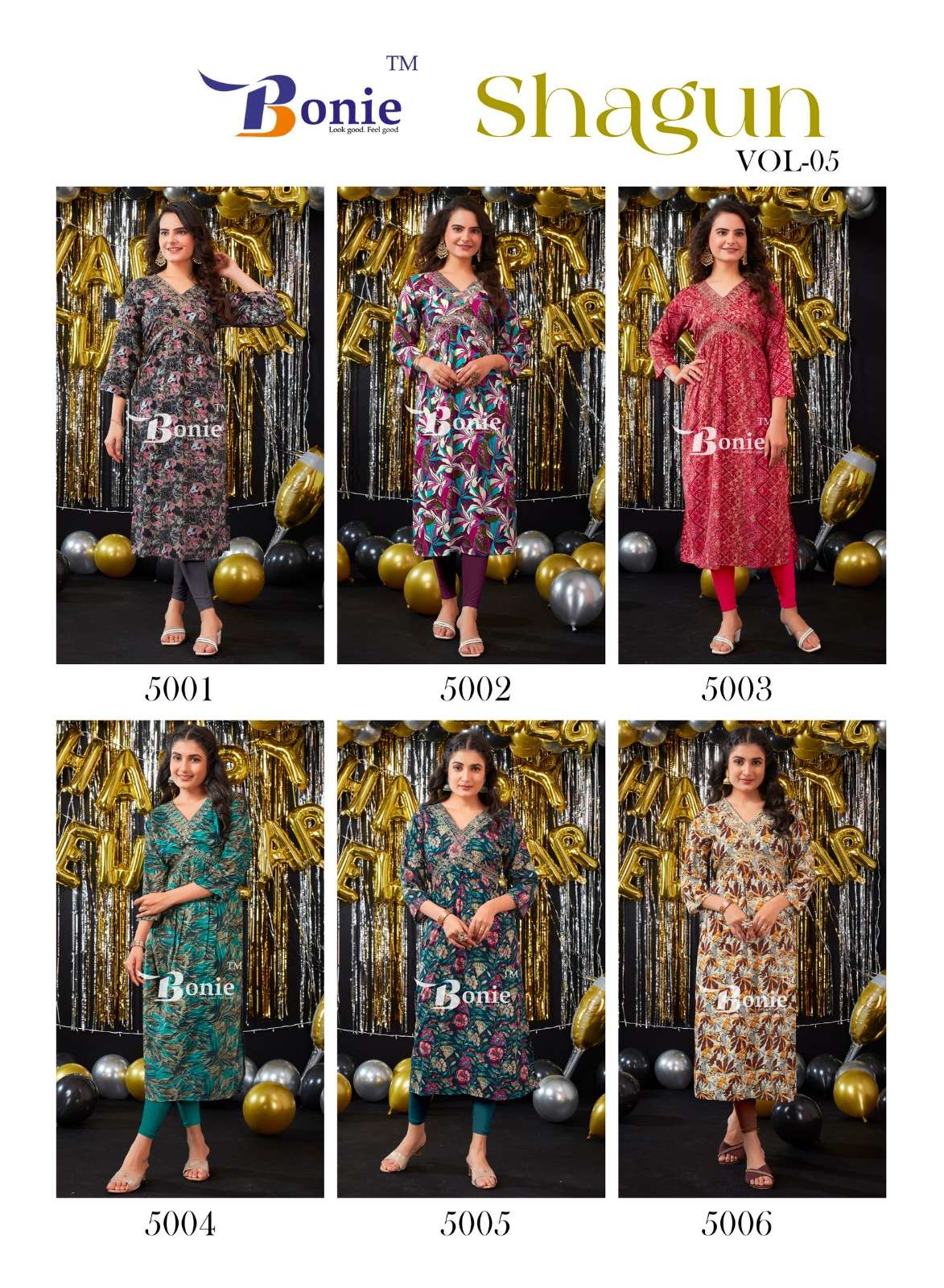 BONIE SHAGUN VOL 3 Kurti Wholesale catalog