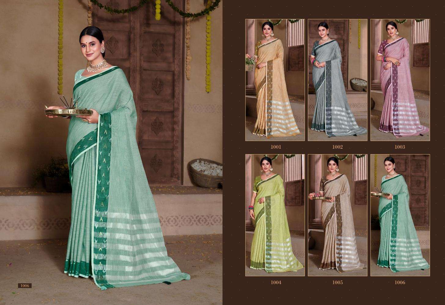 BUNAWAT AARUSHI VOL-2 SILK Saree Wholesale catalog