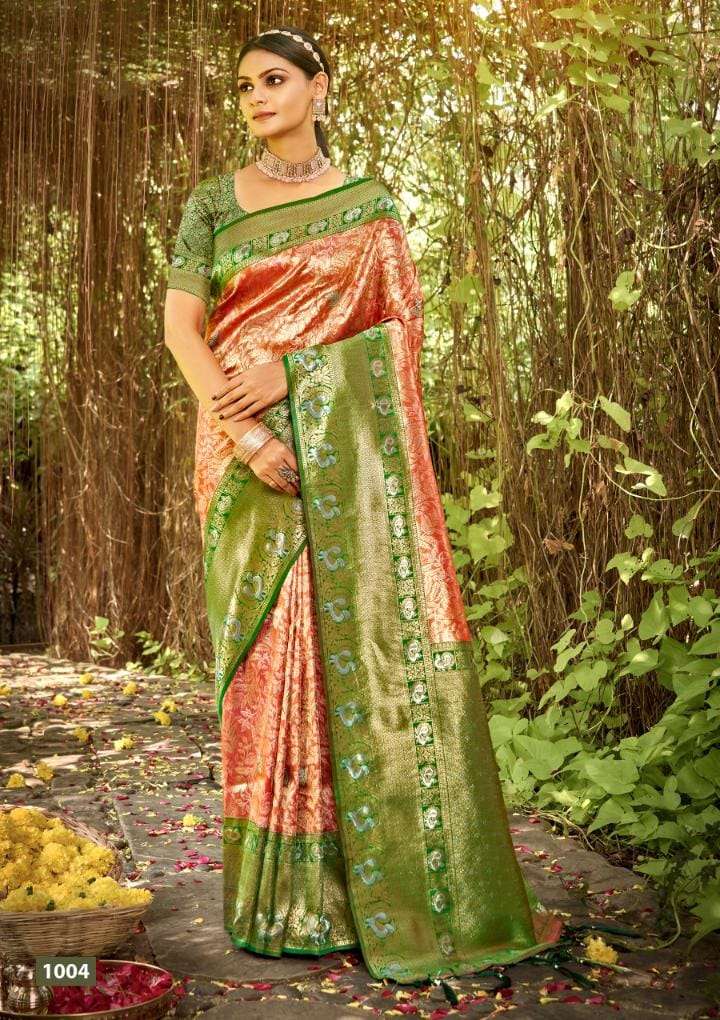 BUNAWAT ALISHA SILK Saree Wholesale catalog