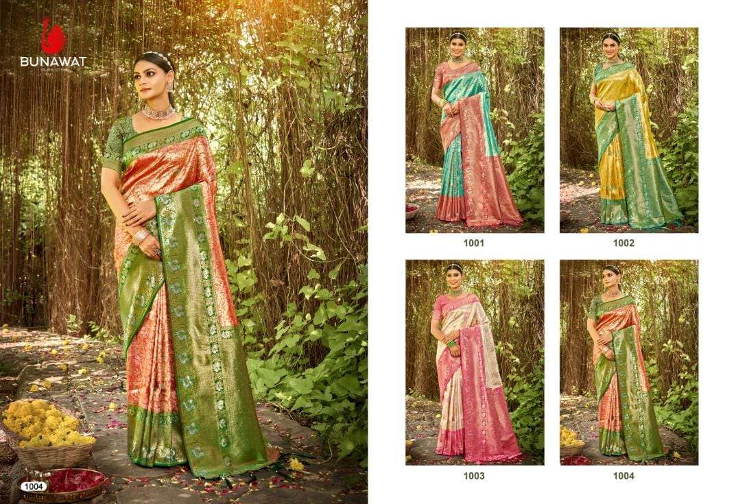 BUNAWAT ALISHA SILK Saree Wholesale catalog